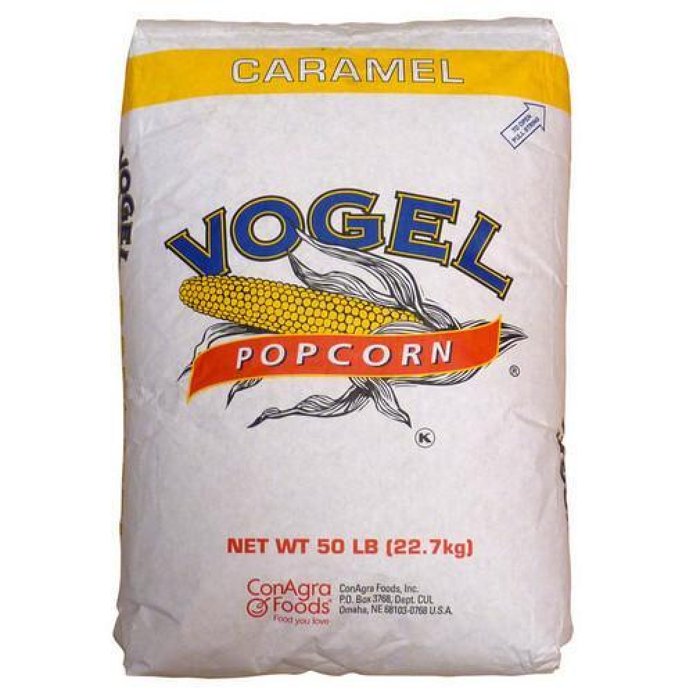 Vogel caramel Зерно (22.68 кг/мішок) попкорн