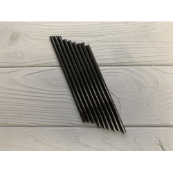 Трубочка мартіні чорна 200 шт