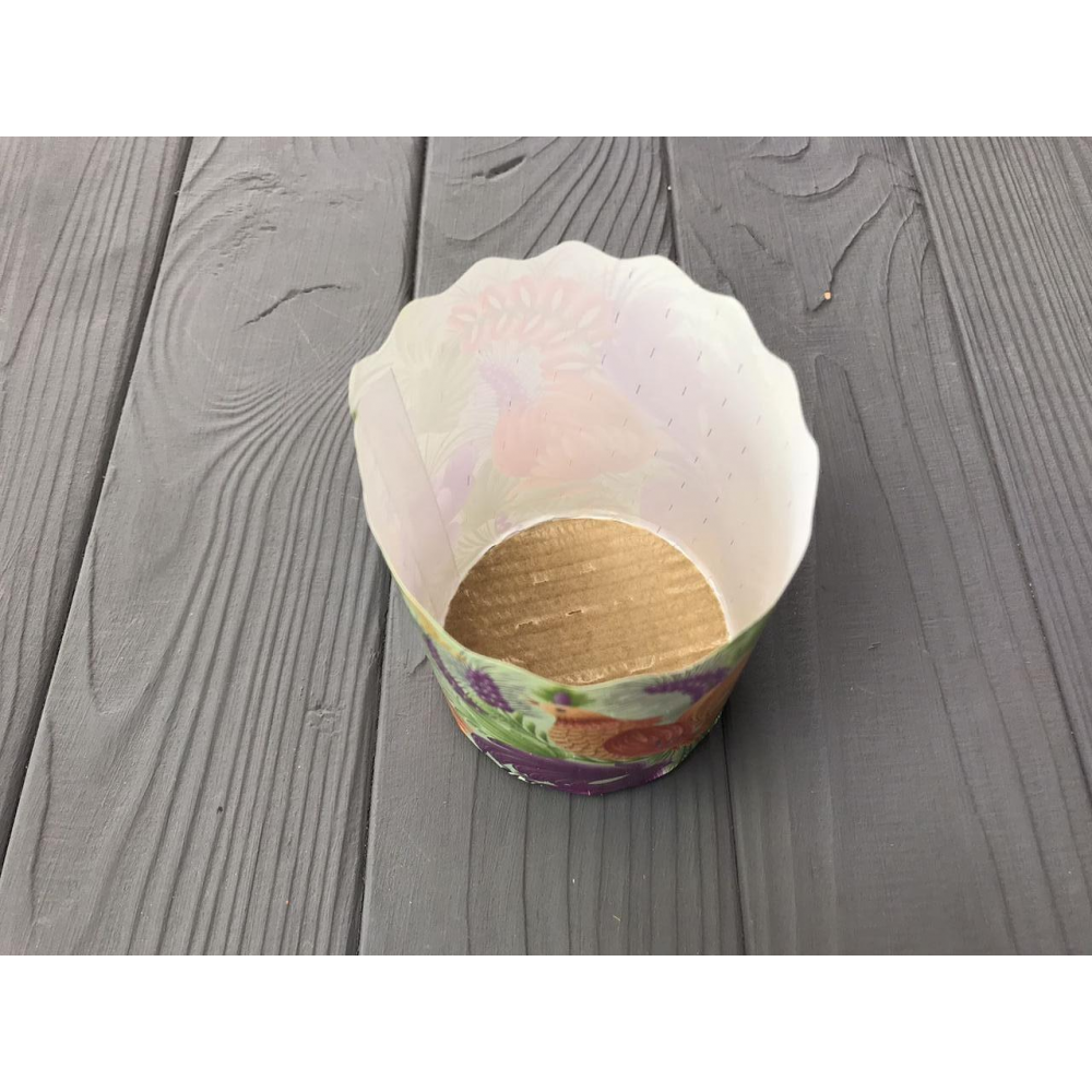 Форма для пасхи біла Ø70 мм ФП2