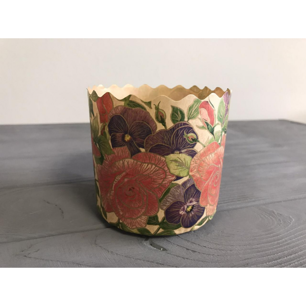 Форма для пасхи коричнева Ø90 мм ФП16