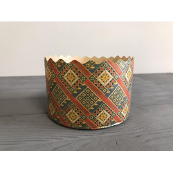 Форма для пасхи коричнева Ø130 мм ФП24