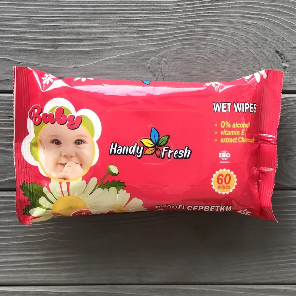 Волога серветка а-60 baby chamomile 