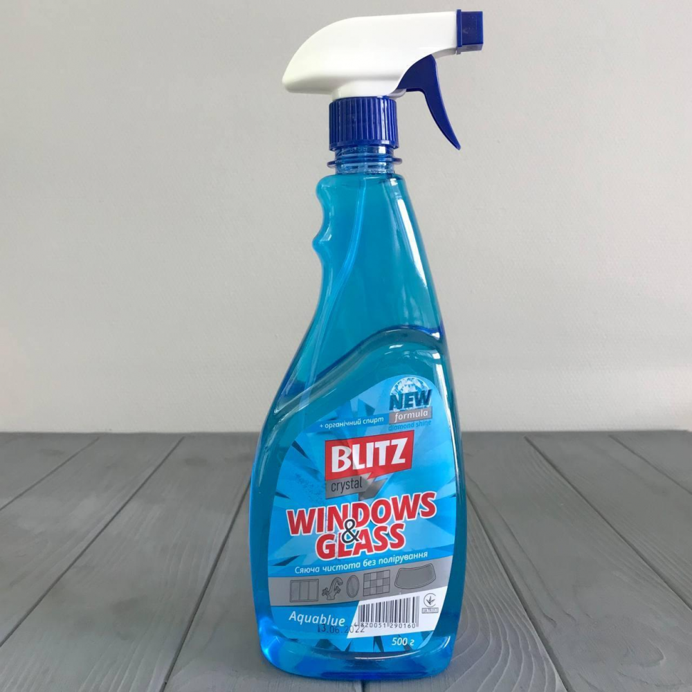 Рідина для миття скла 