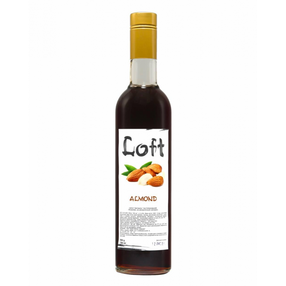 Сироп Мигдаль 0,7л Loft