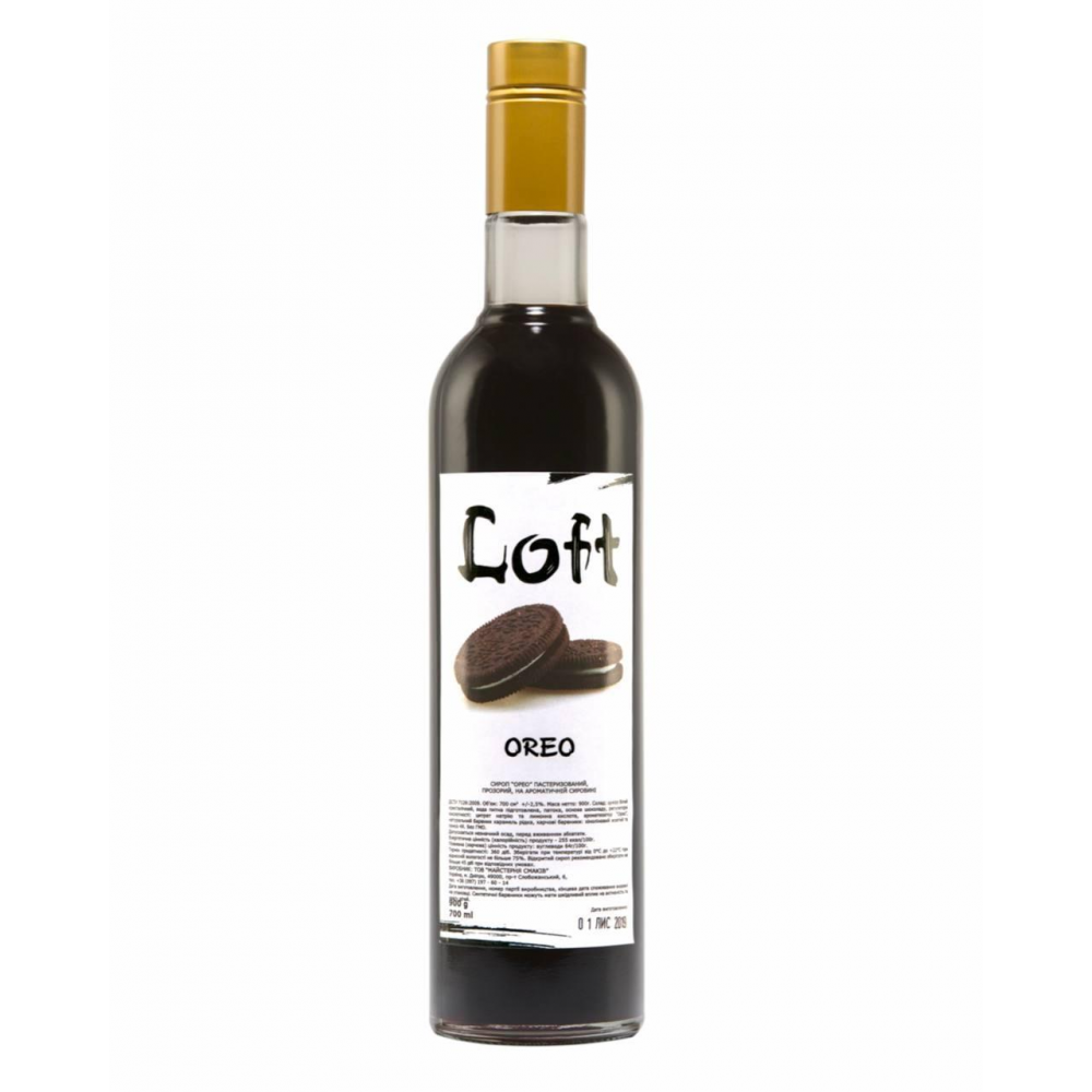 Сироп Двойное печенье 0,7л Loft