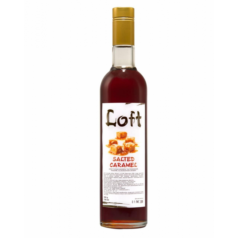Сироп Солона Карамель 0,7 л Loft