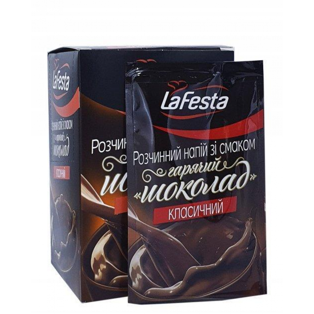 Горячий шоколад La-Festa 10шт/уп