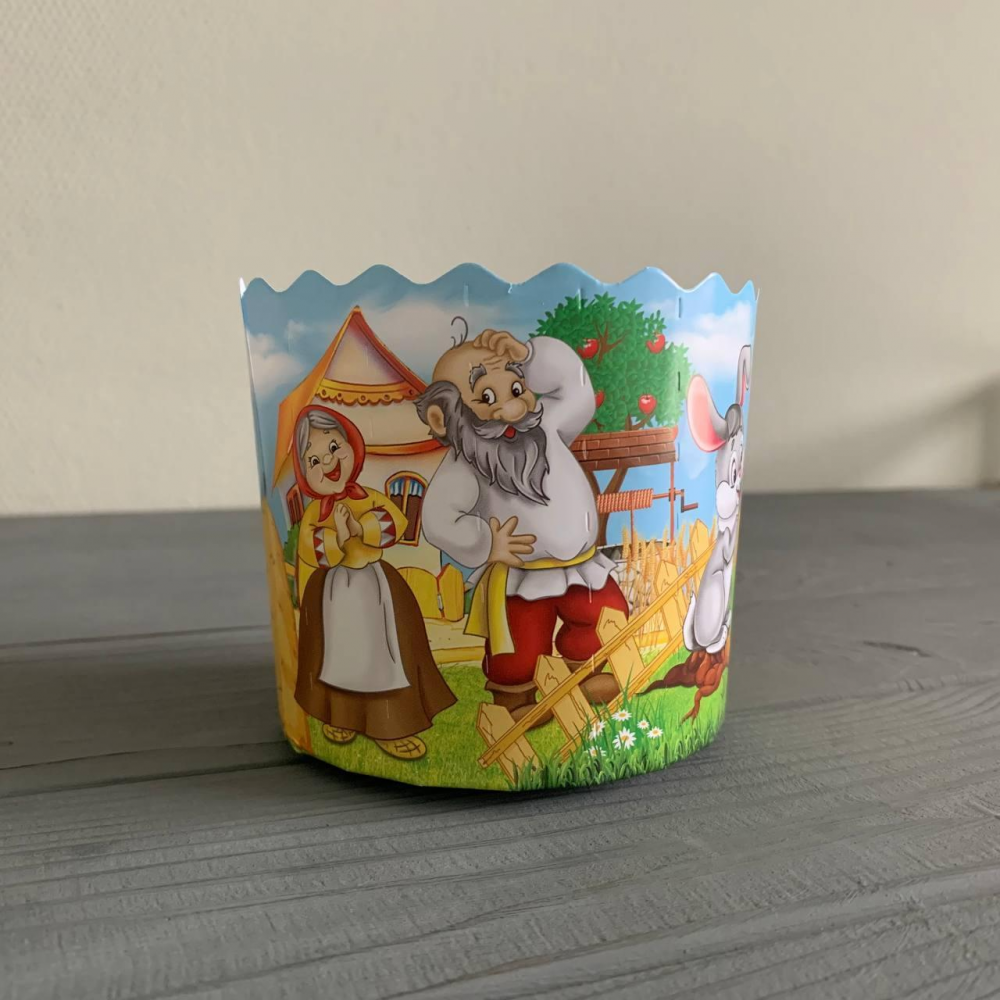 Форма для паски біла 