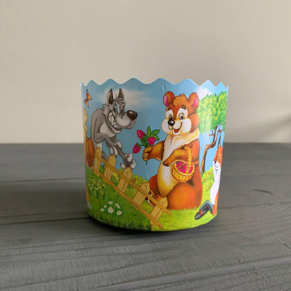 Форма для паски біла 