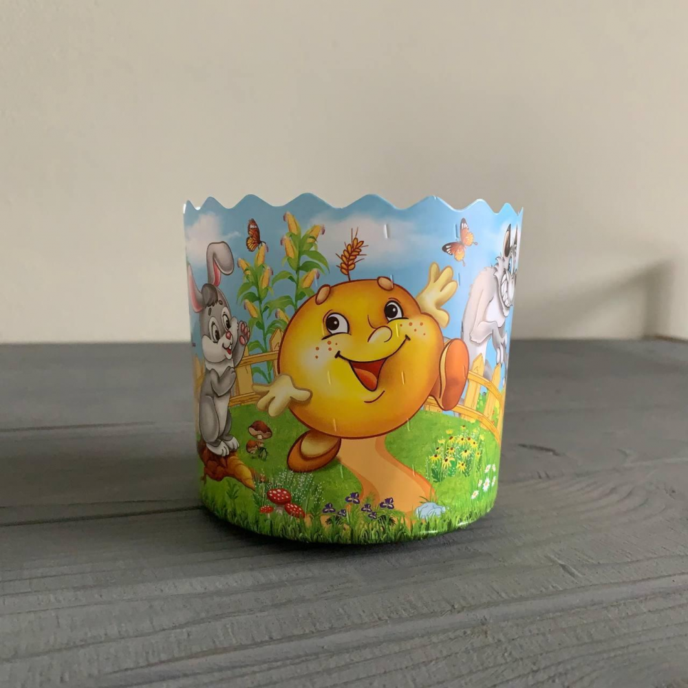 Форма для паски біла 