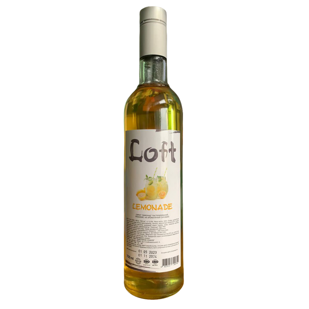 Сироп Лимонад 0,7л Loft