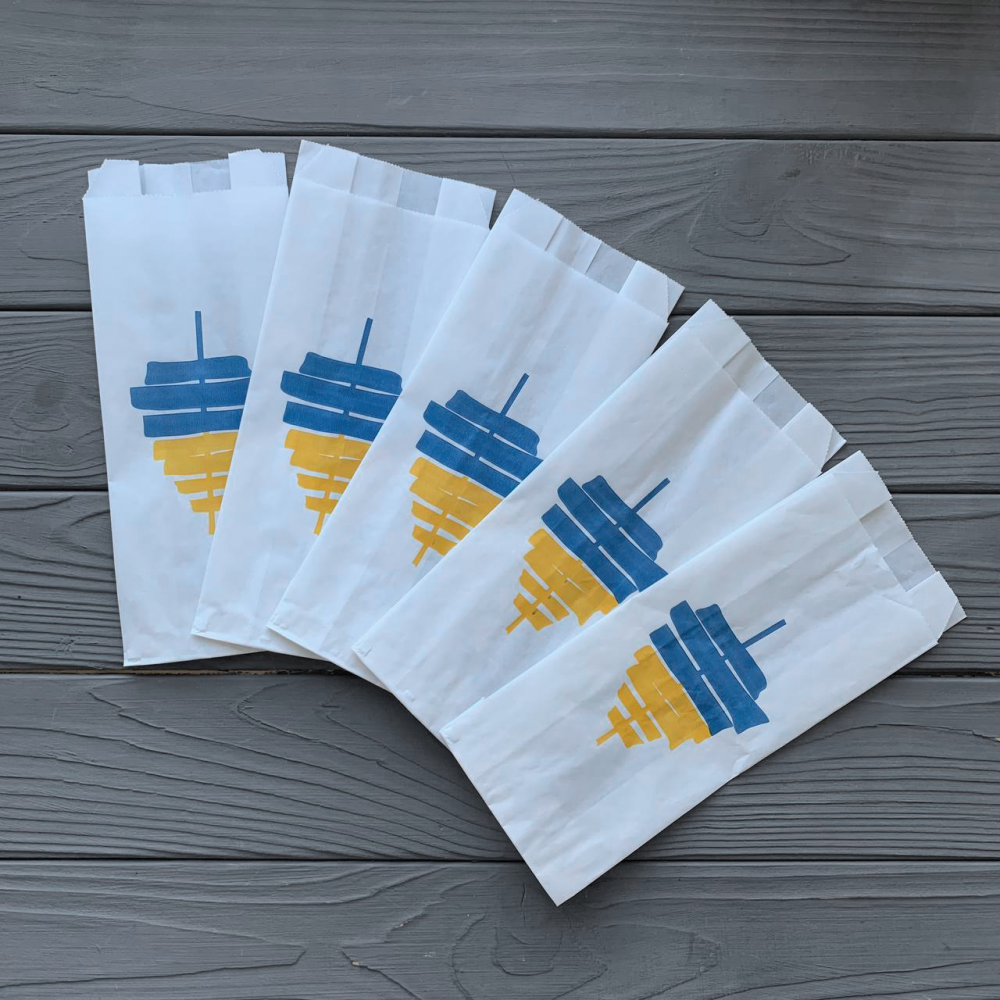 Упаковка для Шаурми 230х90х50 мм 3200Ф (середня щільність)