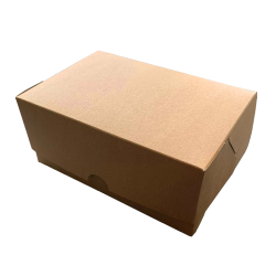 Коробка картона 180х120х80 мм коричнева KPM200