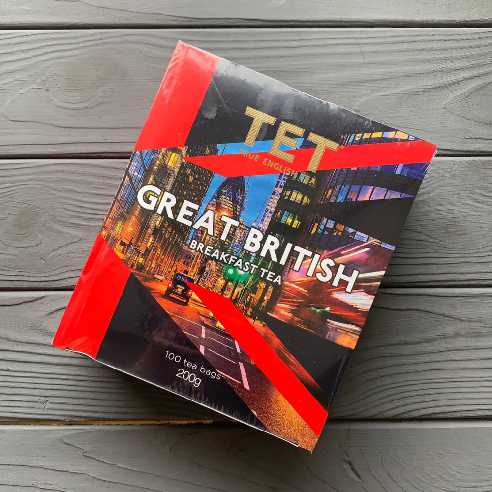 Чай TET черный Great british 100п/уп