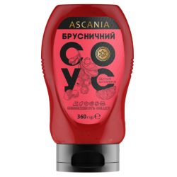 Соус-пляшка Брусничний 300 мл (360гр) (10шт/ящ)