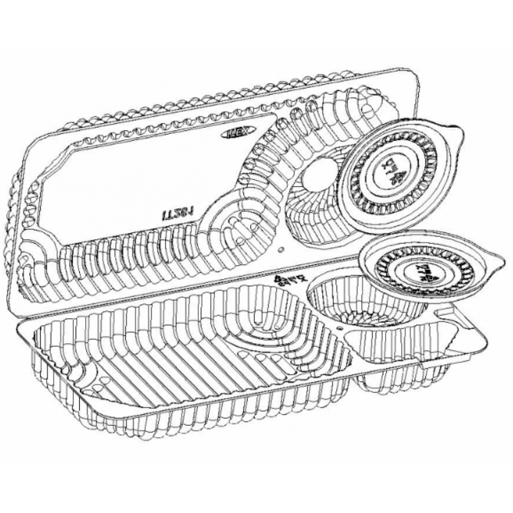 Упаковка для суші IT-261 500 мл