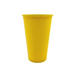 Стакан однослойный Maxi Yellow 450мл (50шт/уп|24уп/ящ) 90мм UMY450