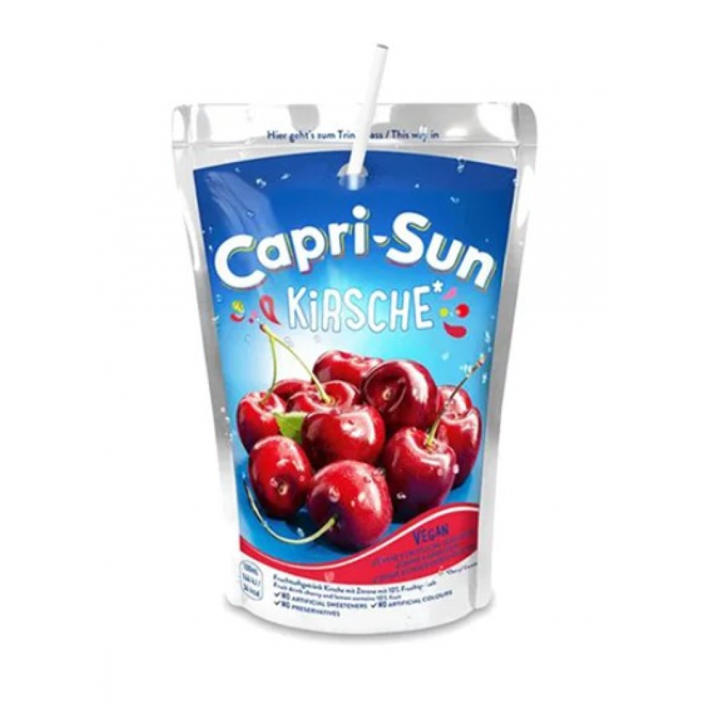 Сок Capri-Sun Kirsche Cerise 200мл (10шт/ящ)