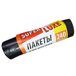 Пакет для сміття Супер люкс Premium 240л/10шт (15шт/ящ) МП39