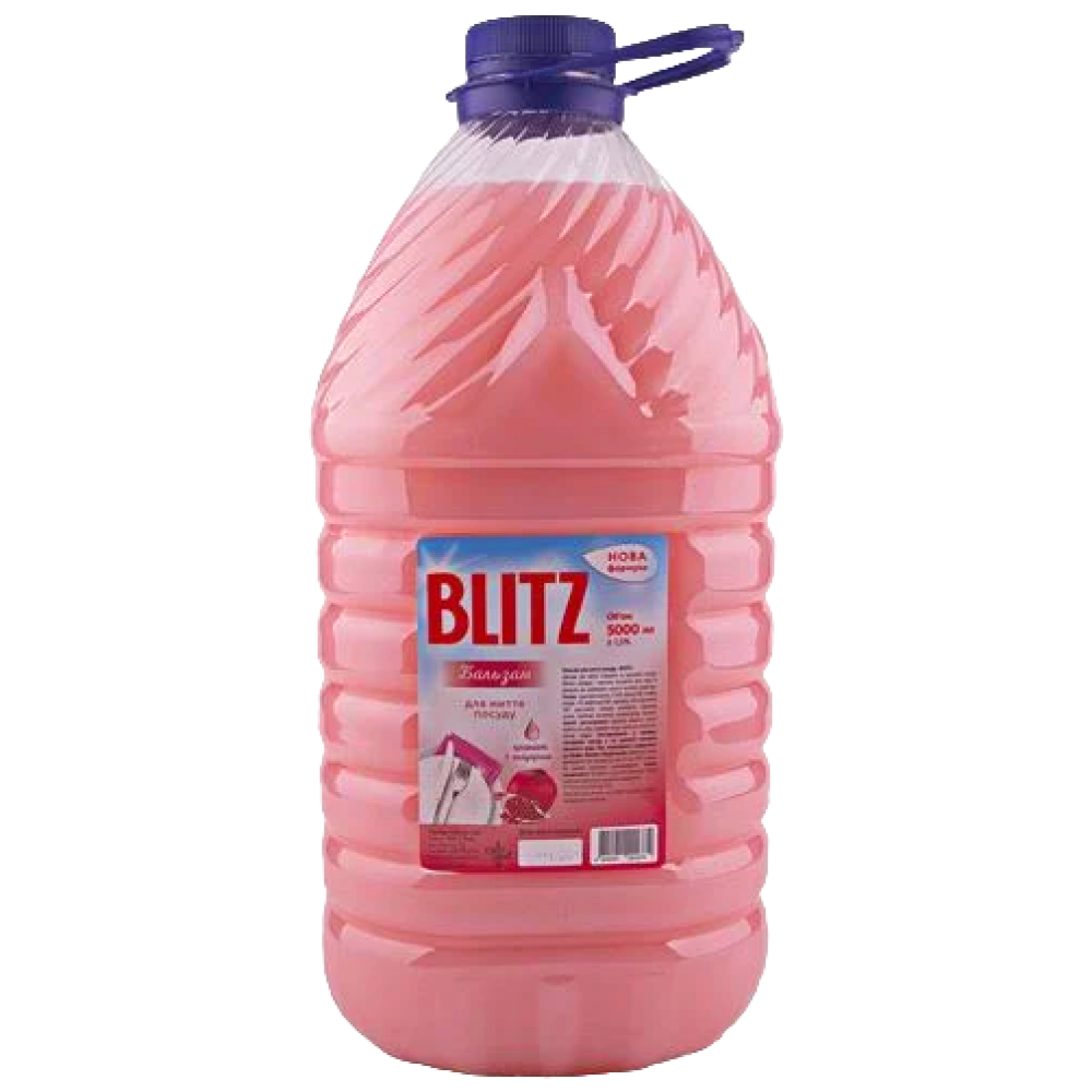 Бальзам для миття посуду Blitz Гранат 5л ПЕТ пляшка