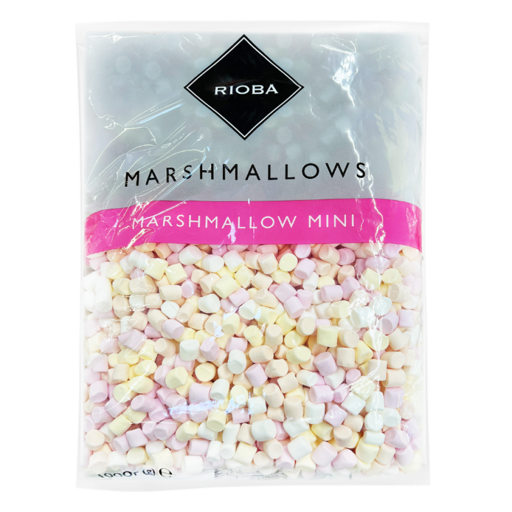 Маршмелоу Premium Rioba кольоровий Бельгія 1кг