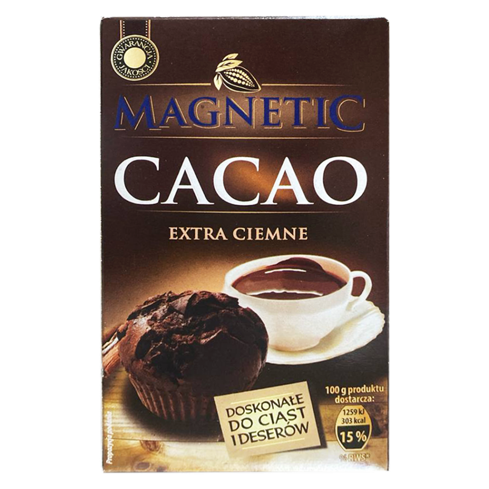 Какао Magnetic без цукру 200гр.