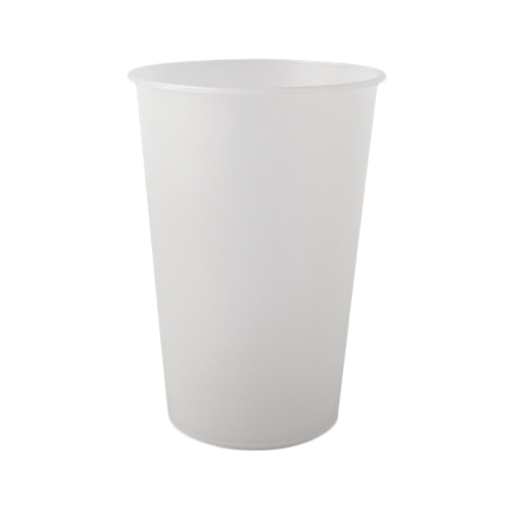 Стакан Bubble Tea 700мл МАТОВИЙ Ø90мм (рівне дно) 25шт/уп|500шт/ящ