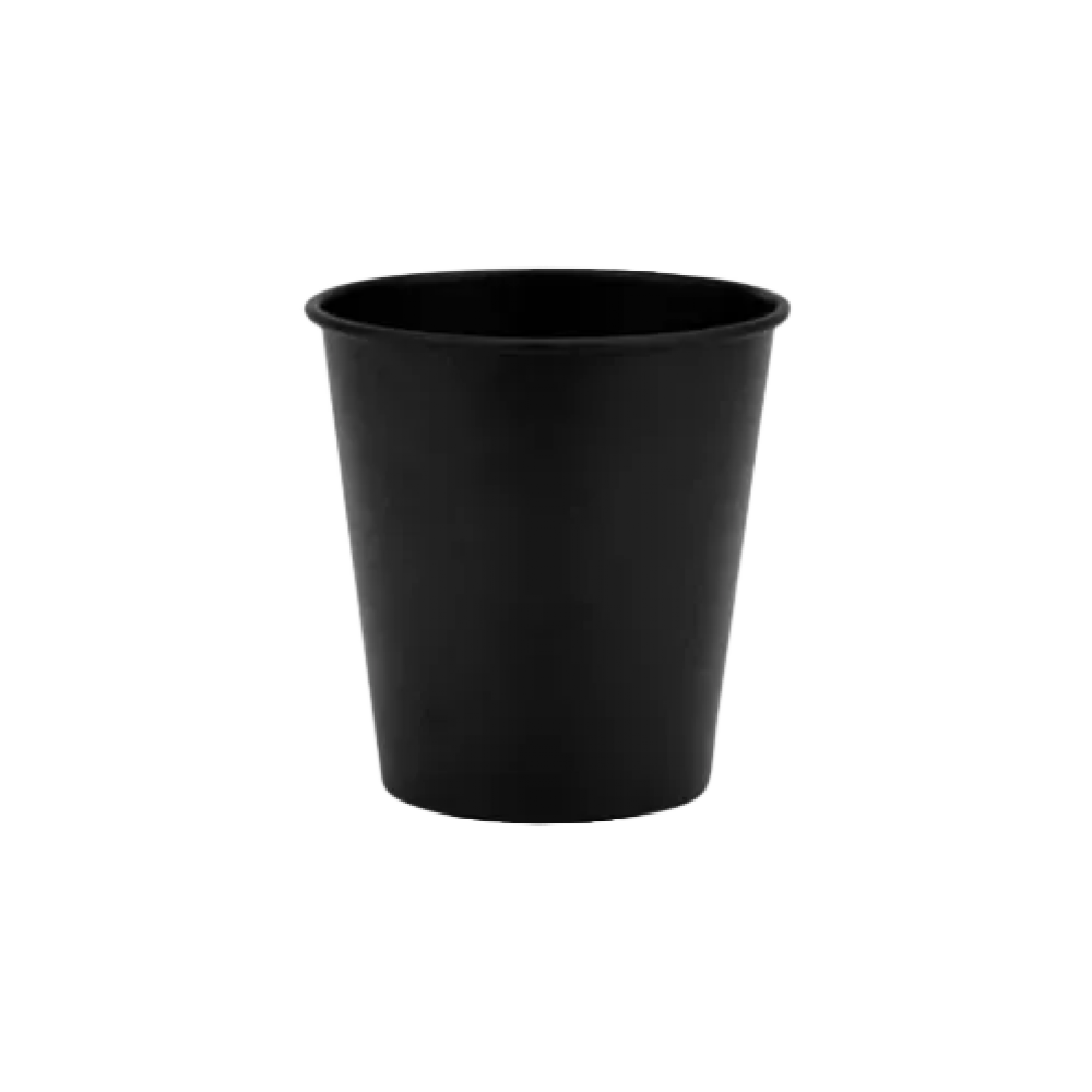 Стакан однослойный Maxi Black 110мл (50шт/уп|48уп/ящ) 70мм UMB110