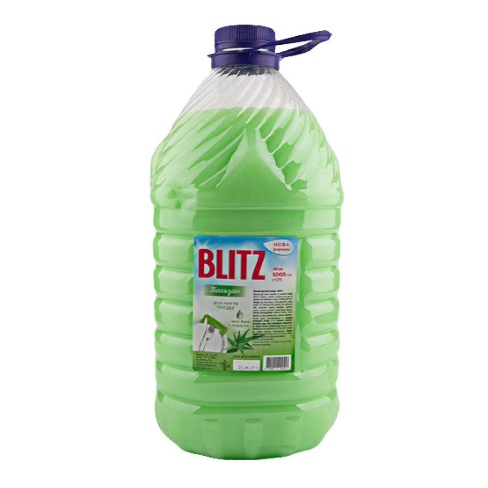 Бальзам для миття посуду Blitz Алое 5л ПЕТ пляшка