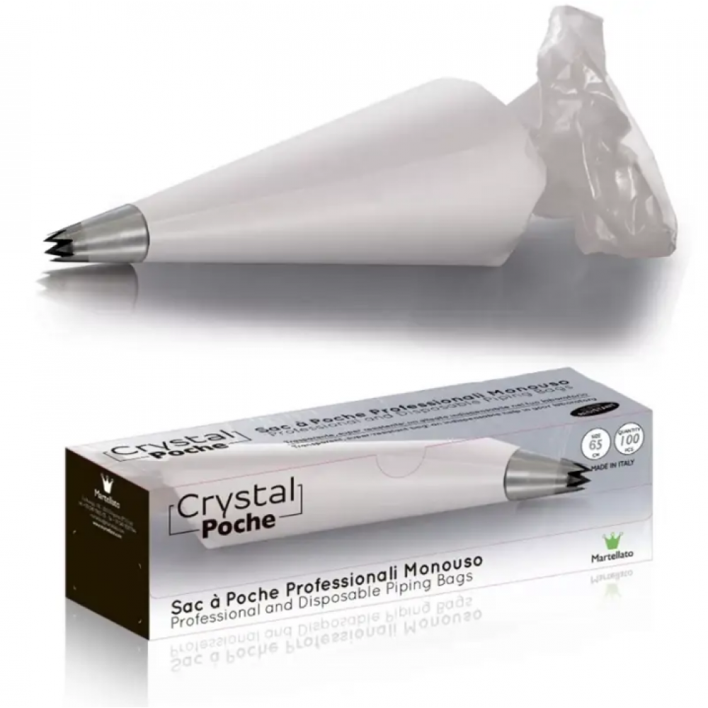 Кондитерський мішок 65см одноразовий 100шт Martellato