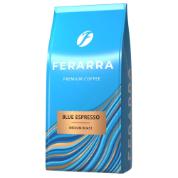 Кава в зернах Ferarra рабуста Blue espresso 1кг