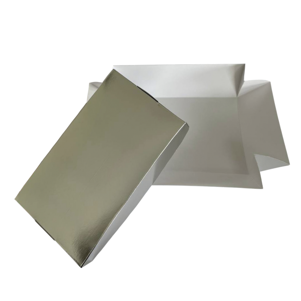Упаковка для суші 195х100х50 Срібло KKB5