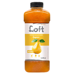Фруктова база для напоїв Loft Груша пляшка 1,1л