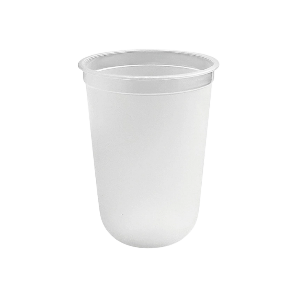 Стакан Bubble Tea 500мл МАТОВЫЙ  Ø90мм (кругле дно) 25шт/уп|500шт/ящ