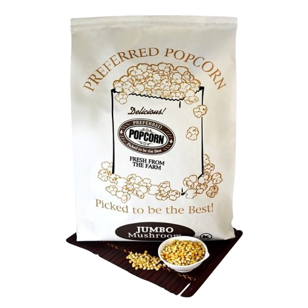 Зерно Jumbo Mushroom Preffered шарик (22.68 кг/мешок) попкорн