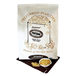Зерно Jumbo Mushroom Preffered кулька (22.68 кг/мішок) попкорн