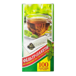 Фильтр-пакеты для чая (100шт/уп)
