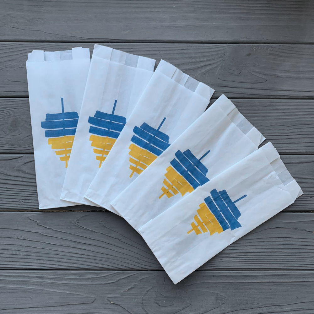 Упаковка для Шаурми 230х90х50 мм 3200Ф (середня щільність)