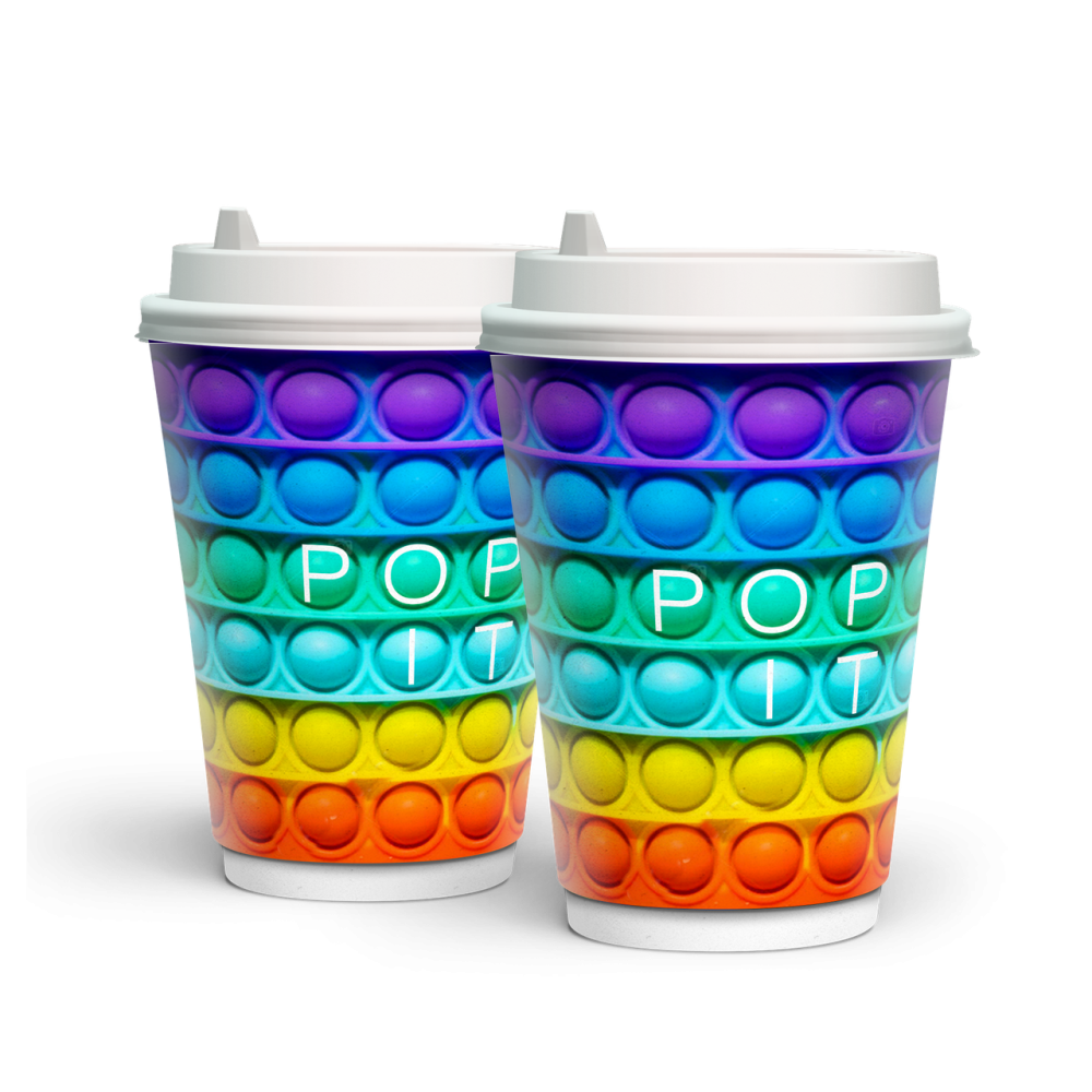 Double wall склянку POP IT 110 мл (двошаровий)