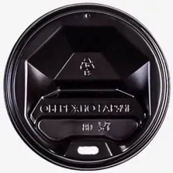 Крышка для стакана 91 мм черная Крышка для стакана 91 мм черная