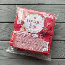 Чай Lovare Корол десерт цвет 50*1,5г Чай Lovare Корол десерт цвет 50*1,5г