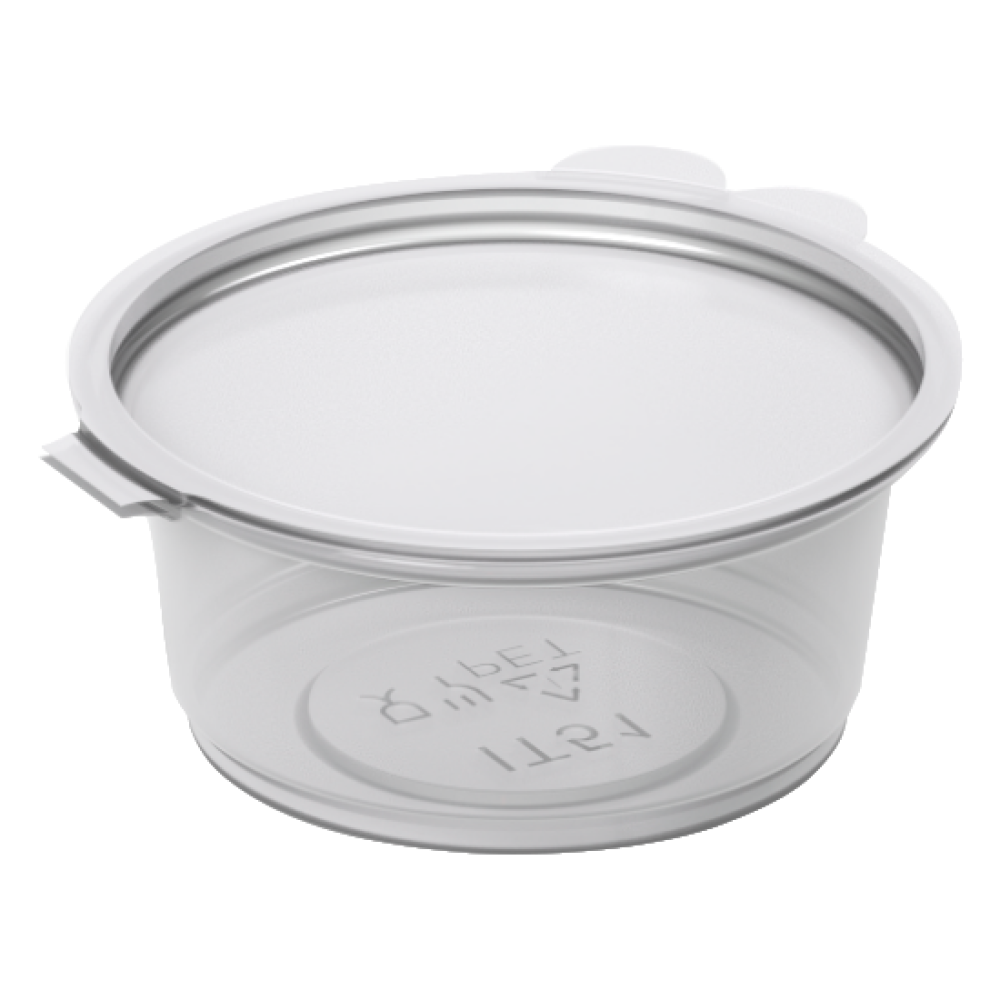 Соусник лягушка PET LUX 50мл прозрачный (100шт/уп|2400шт/ящ) IT-51