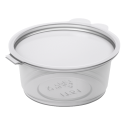 Соусник лягушка PET LUX 50мл прозрачный (100шт/уп|2400шт/ящ) IT-51