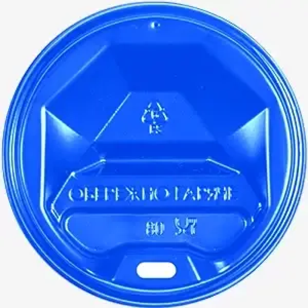 Крышка для стакана 71 мм синяя