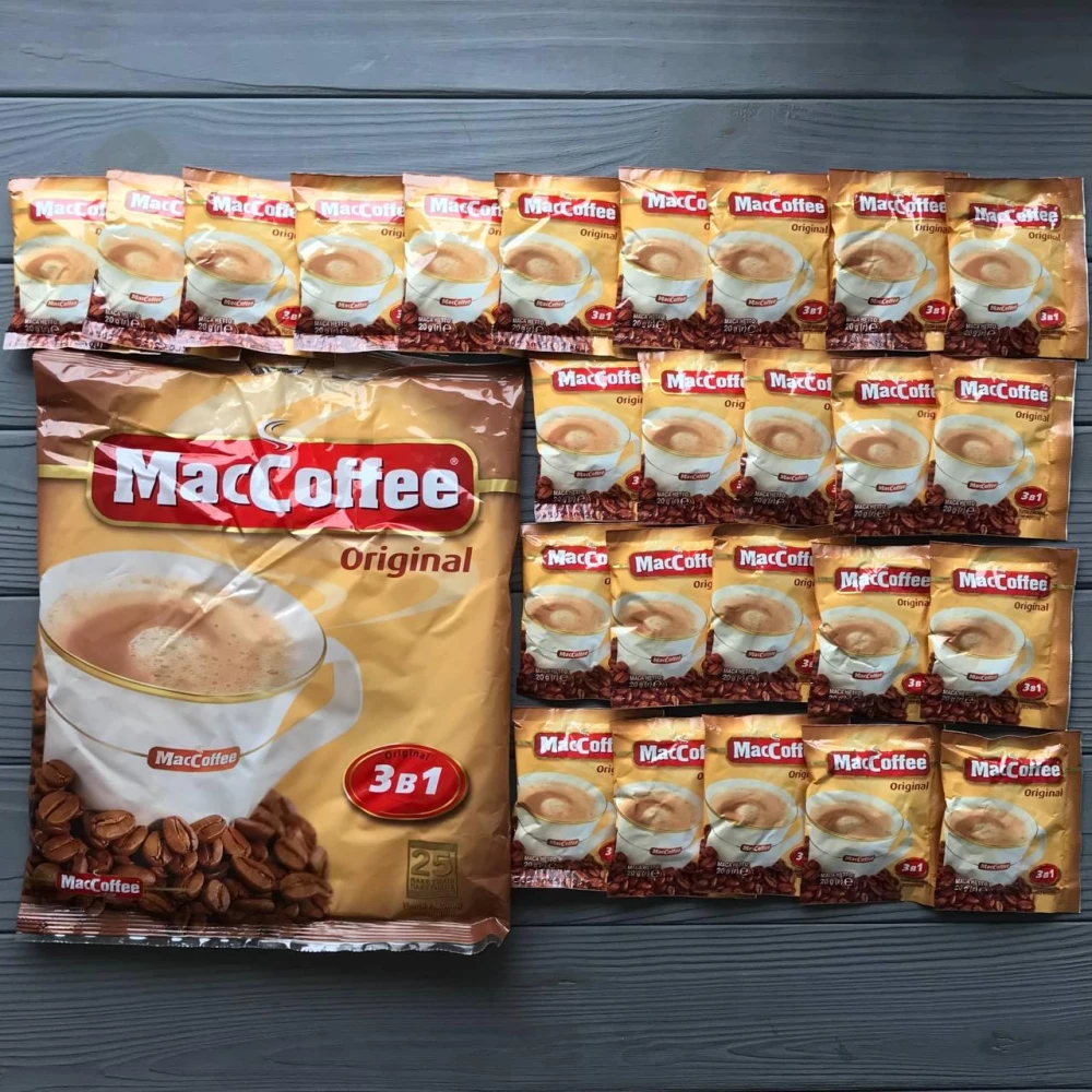 Кава Maccoffee оригінал (100/25шт/уп)
