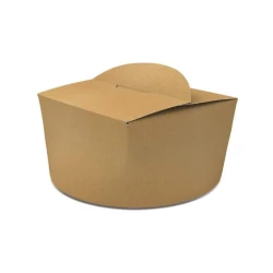 Коробка для лапши и салатов 1,2 л. Крафт (50шт/уп)