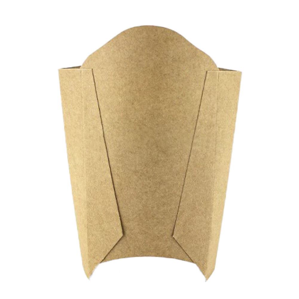 PLFK1 Упаковка для картофеля фри картонная крафт MINI (50/2000)