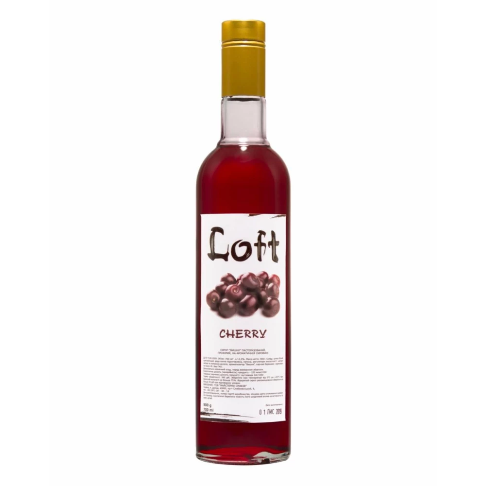 Сироп Вишня 0,7 л Loft