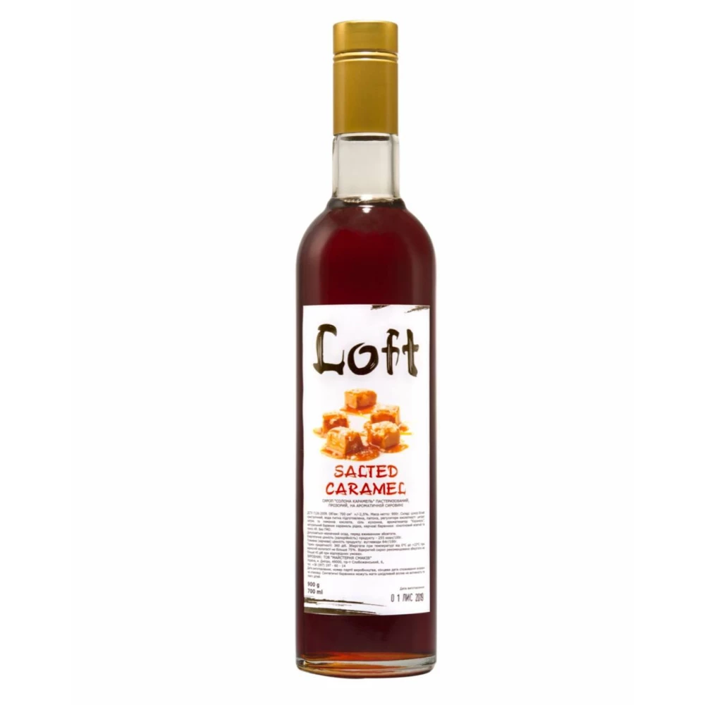 Сироп Солона Карамель 0,7л Loft
