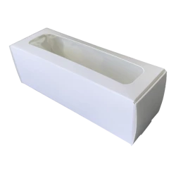 Коробка для макарун біла з віконцем 170*55*55 KPK57